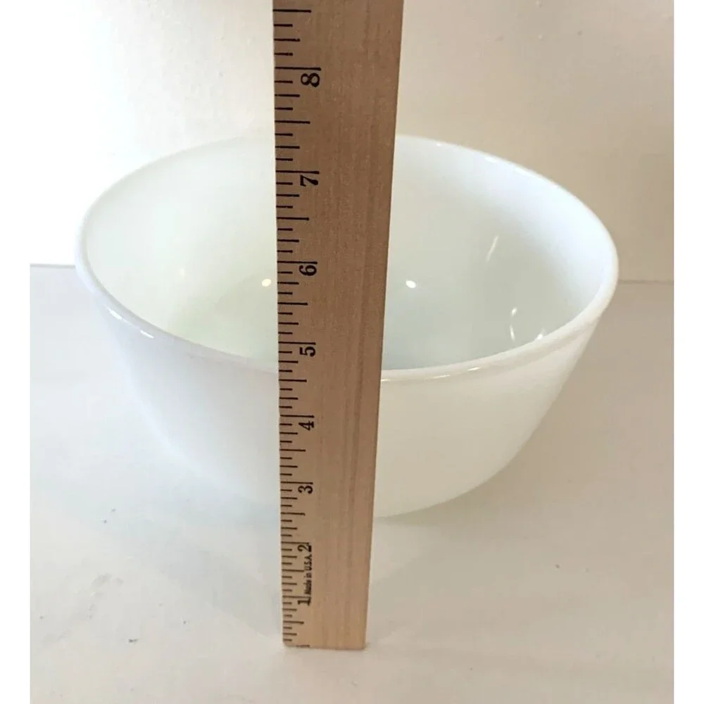 VTG Anchor Hocking Fire King Milk Glass 8